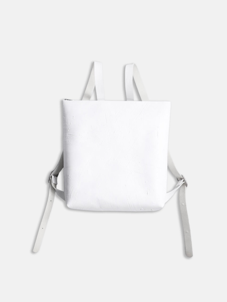 kagari yusuke simple backpack white