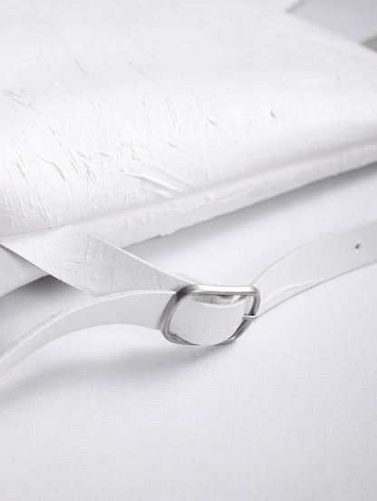 kagari yusuke simple backpack white