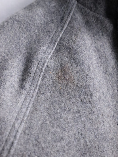 short length wool blouson gray