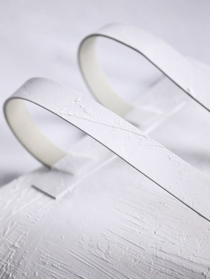 kagari yusuke simple backpack white