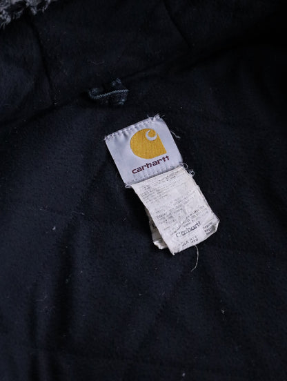 Carhartt boro duck jacket fade black