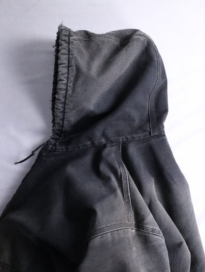 Carhartt boro duck jacket fade black