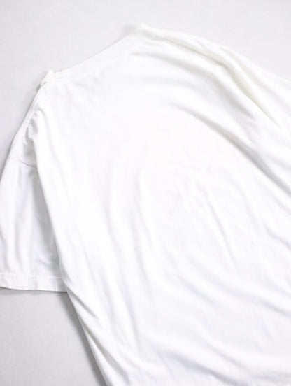 00s sunflower print tee white