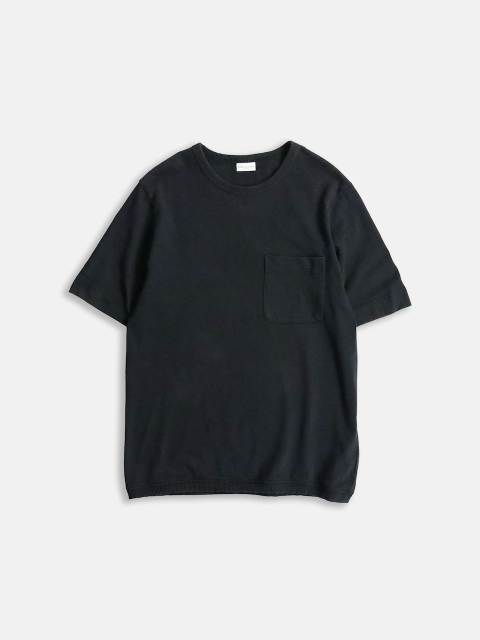 DRIES VAN NOTEN fade tee black