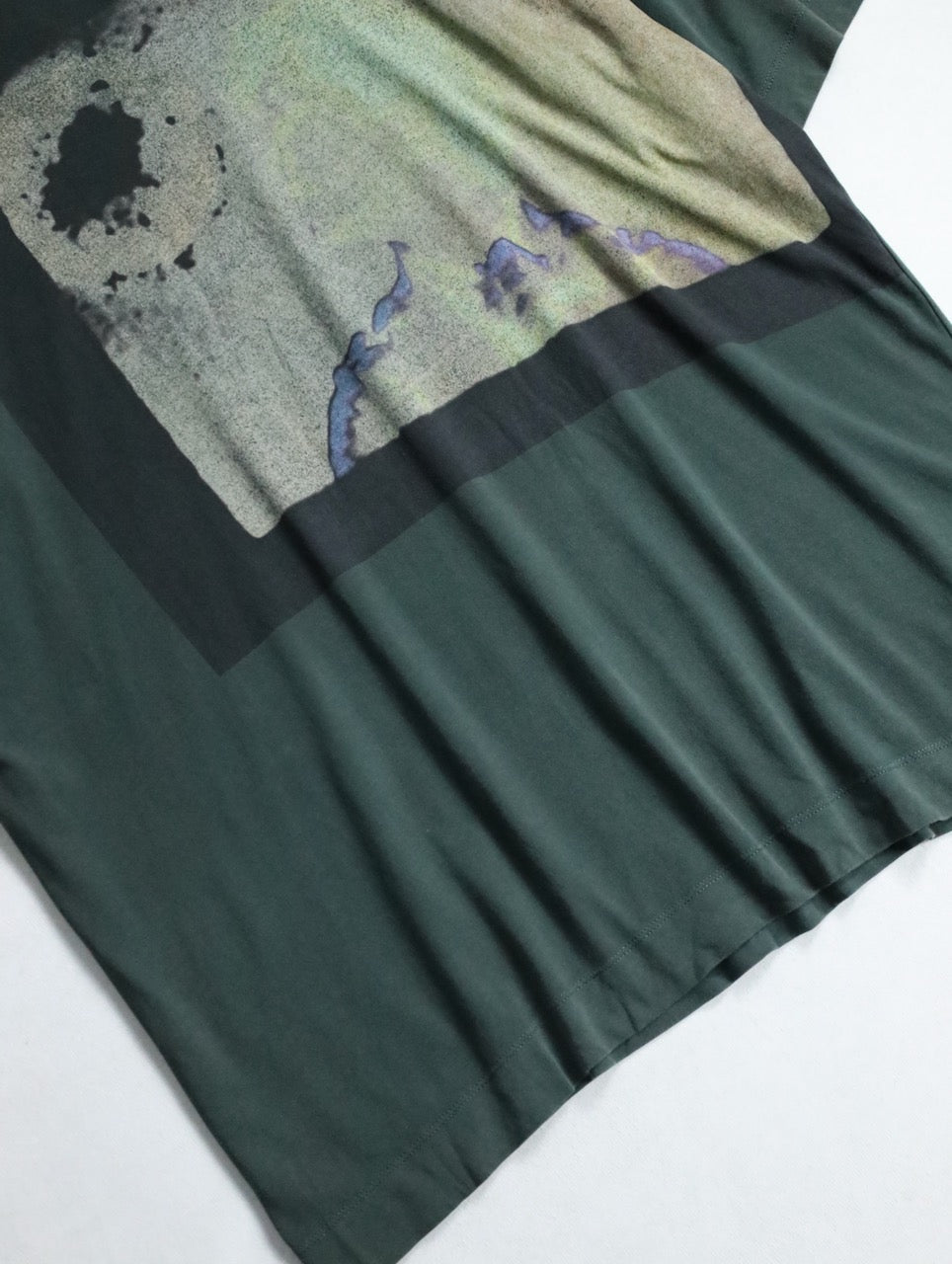 DRIES VAN NOTEN 21ss fade print tee multi