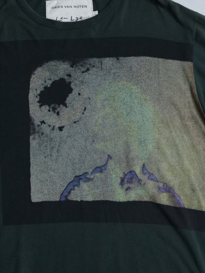 DRIES VAN NOTEN 21ss fade print tee multi