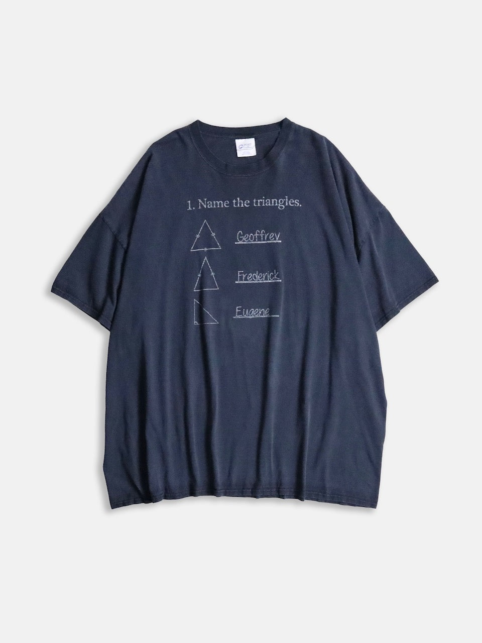 name the triangles 5xl t-shirt black
