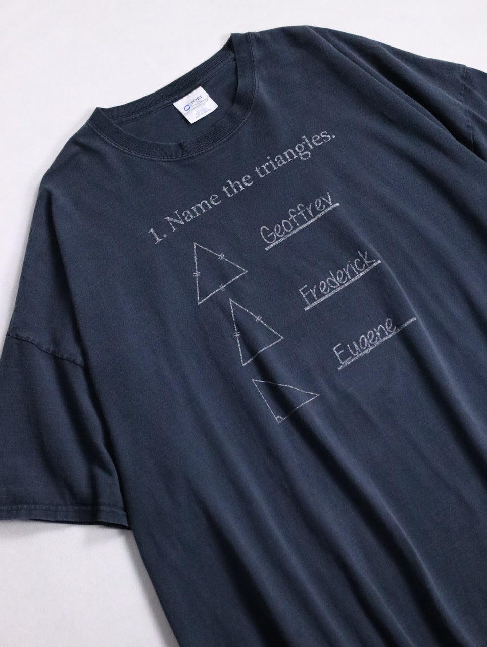name the triangles 5xl t-shirt black