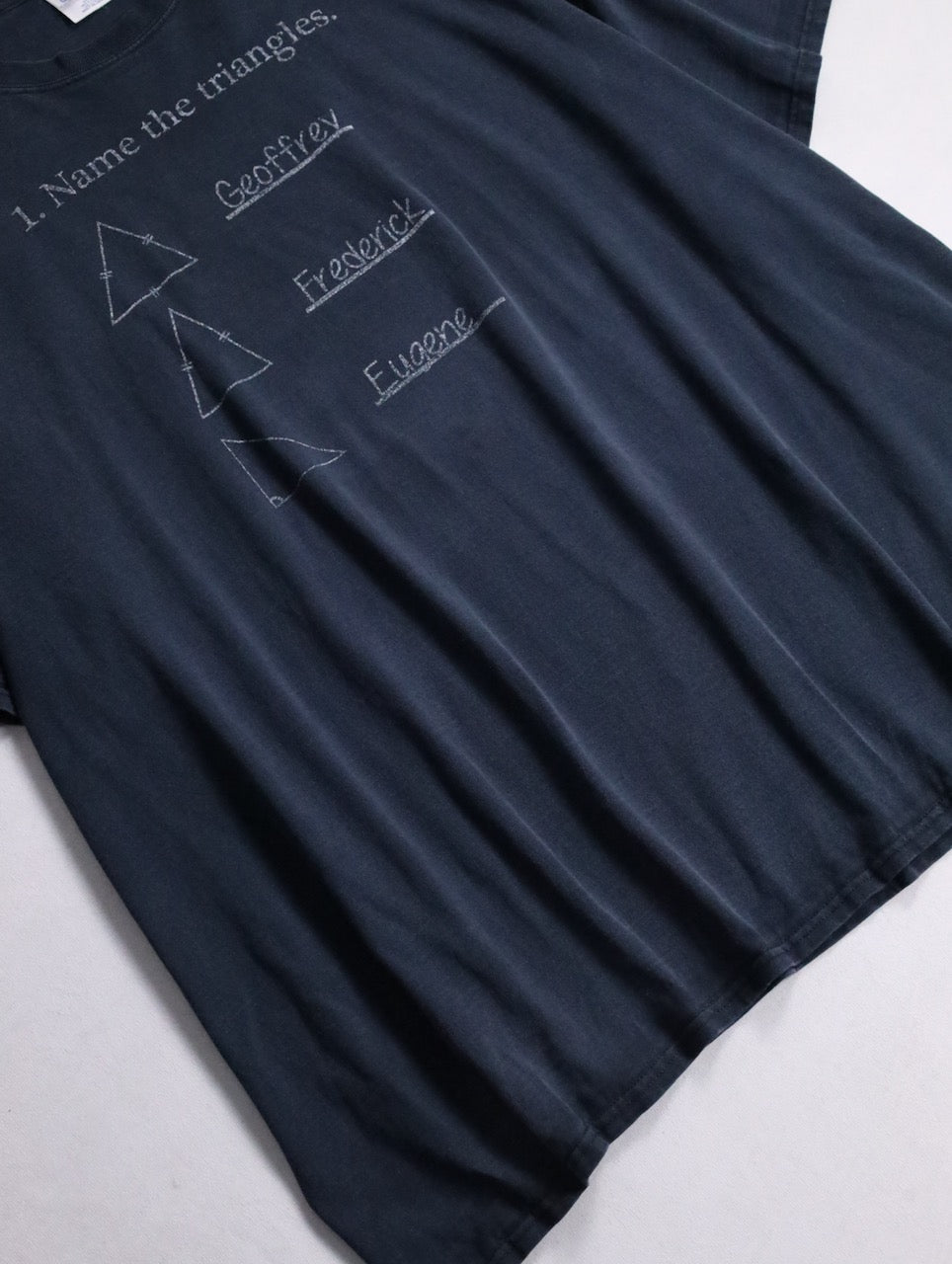 name the triangles 5xl t-shirt black