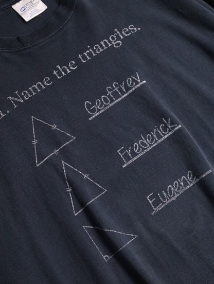 name the triangles 5xl t-shirt black
