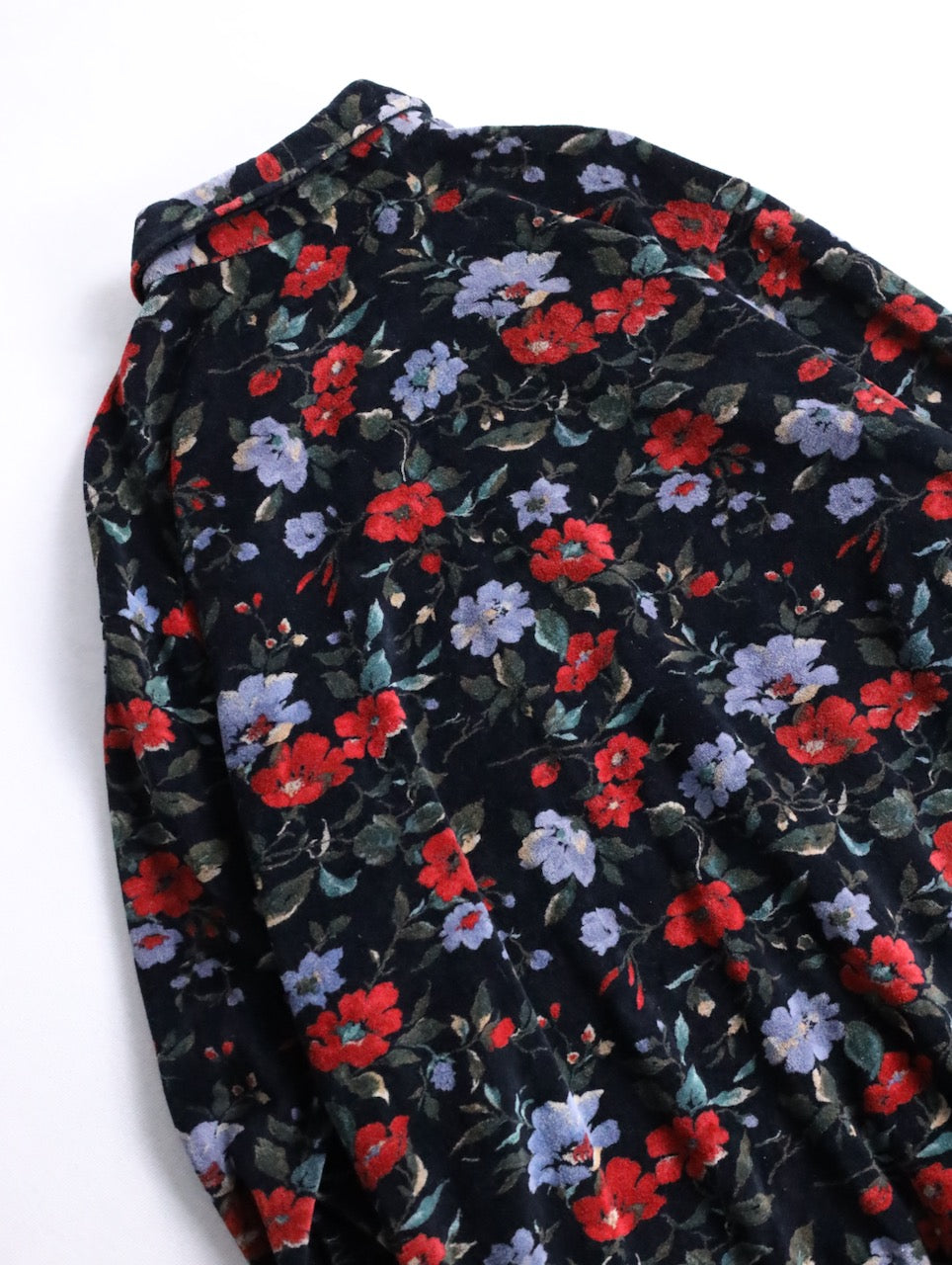 90s flower pile shirt multi