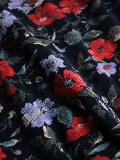 90s flower pile shirt multi