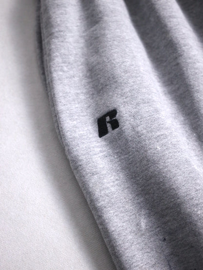 90-00s  RUSSELL painted sweat pants gray