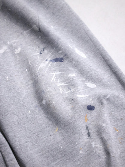 90-00s  RUSSELL painted sweat pants gray