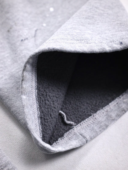 90-00s  RUSSELL painted sweat pants gray