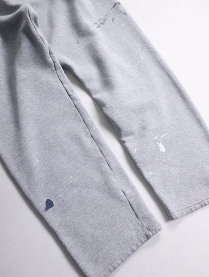 90-00s  RUSSELL painted sweat pants gray