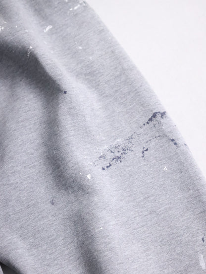 90-00s  RUSSELL painted sweat pants gray