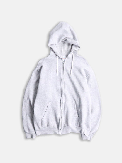 90s Hanes sweat zip hoodie gray
