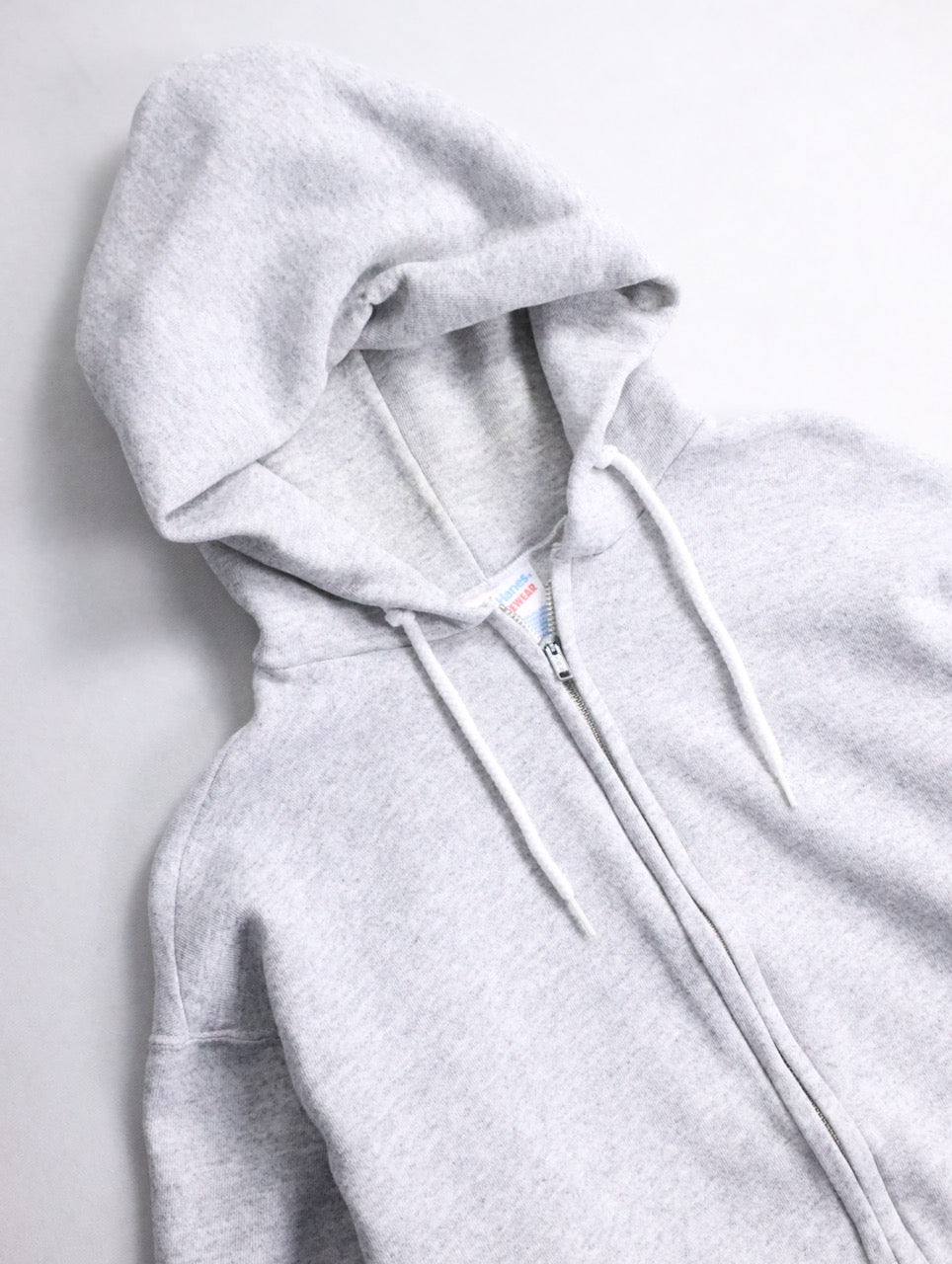 90s Hanes sweat zip hoodie gray