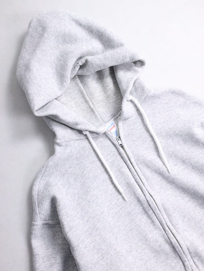 90s Hanes sweat zip hoodie gray