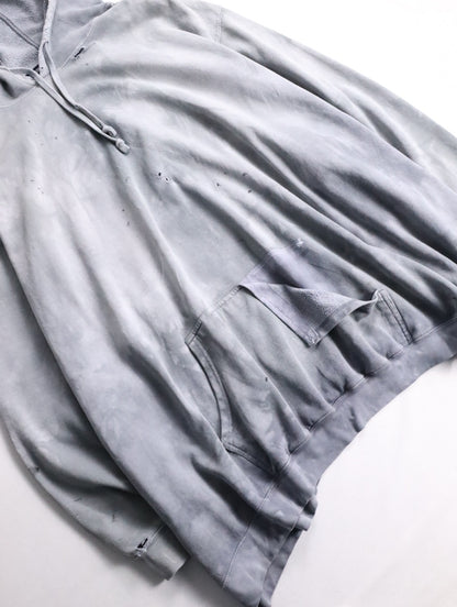 KING SIZE over fade hoodie fadegray
