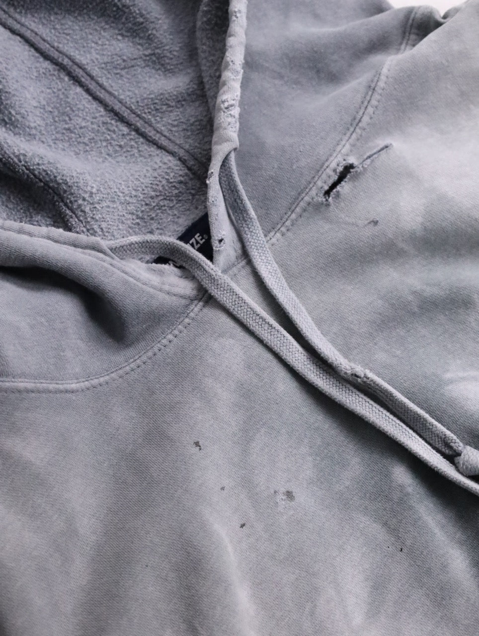 KING SIZE over fade hoodie fadegray