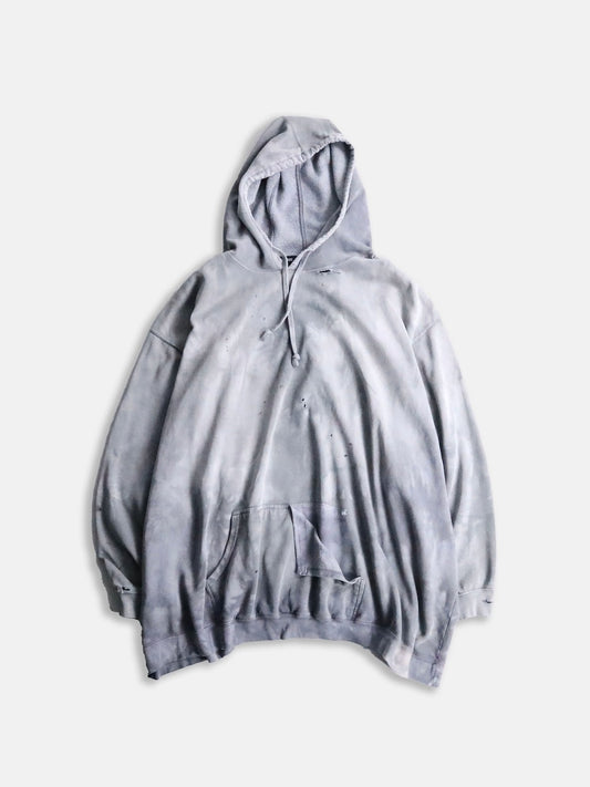 KING SIZE over fade hoodie fadegray