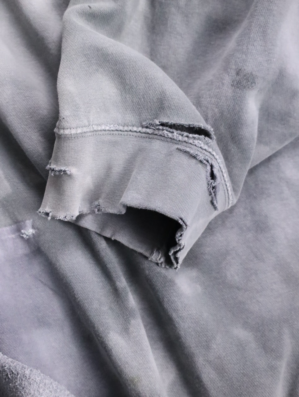 KING SIZE over fade hoodie fadegray