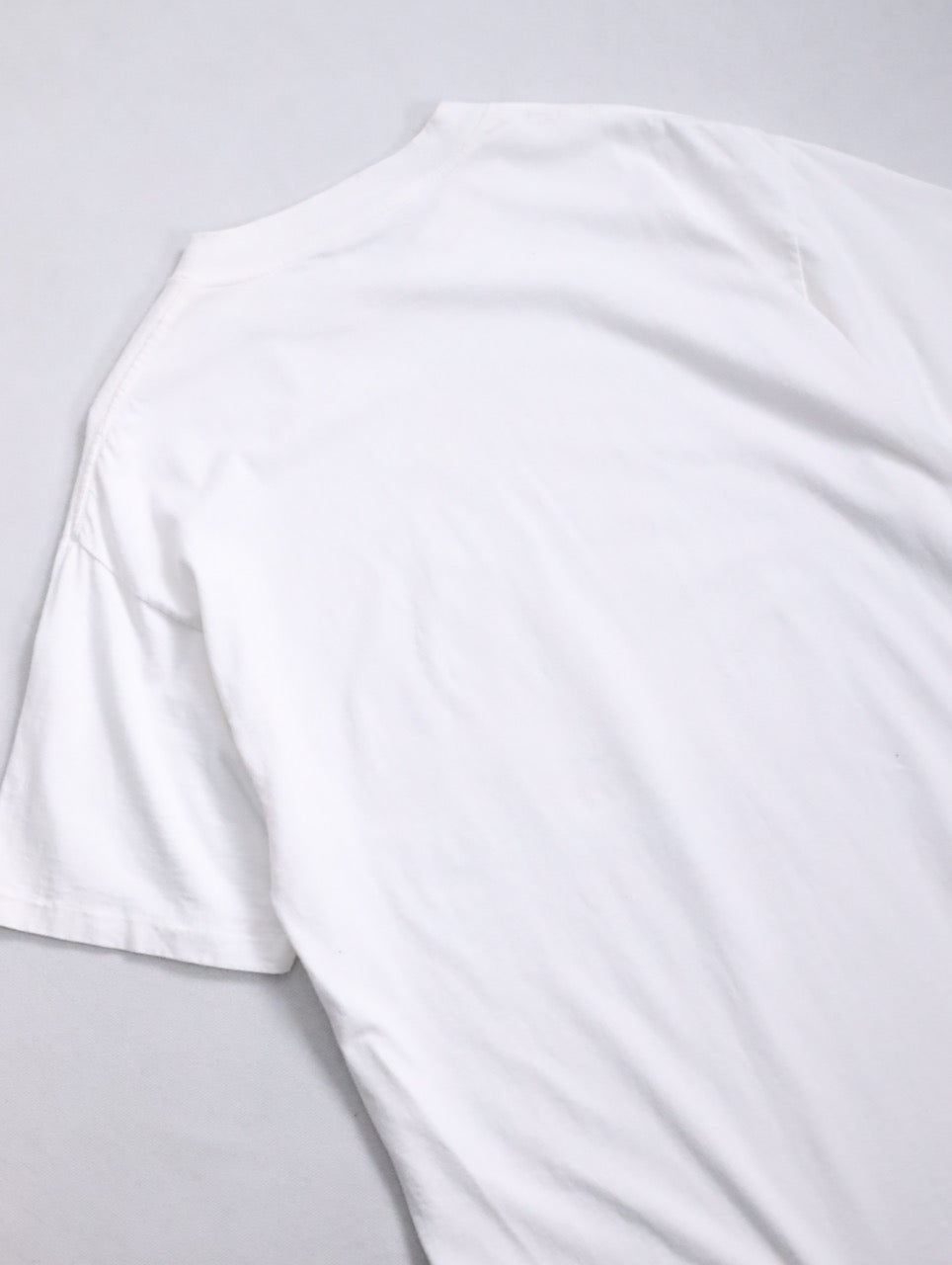 90s cat print tee white