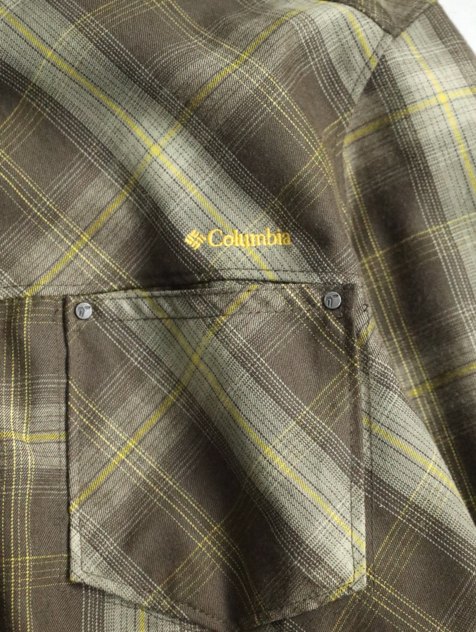 Columbia check shirt hoodie multi