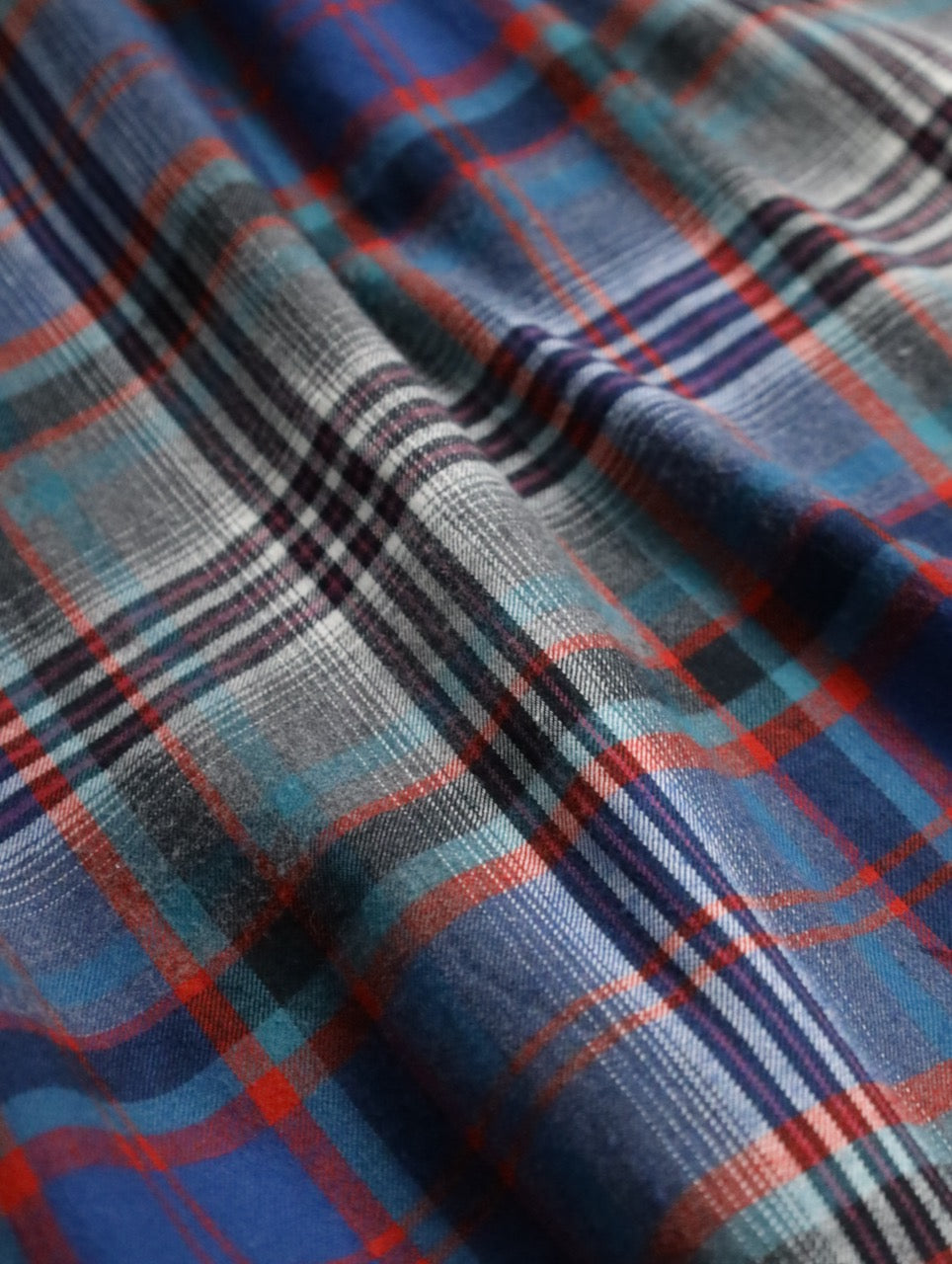 90s Ralph Lauren long checked shirt multi
