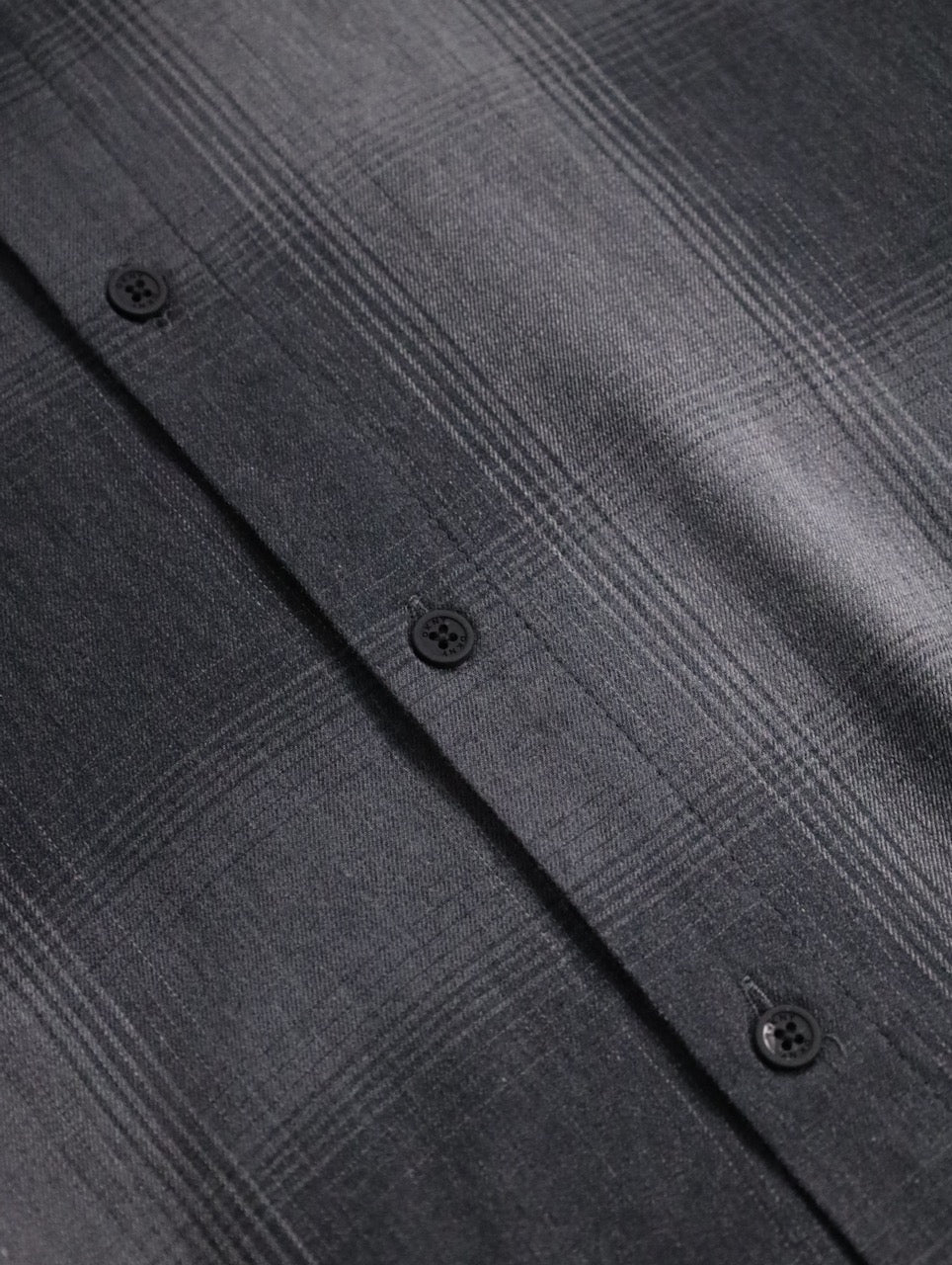 DKNY cotton viscose checked shirt black-gray