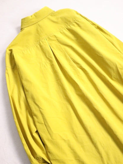 KENZO HOMME nice colored shirt made in france mustard