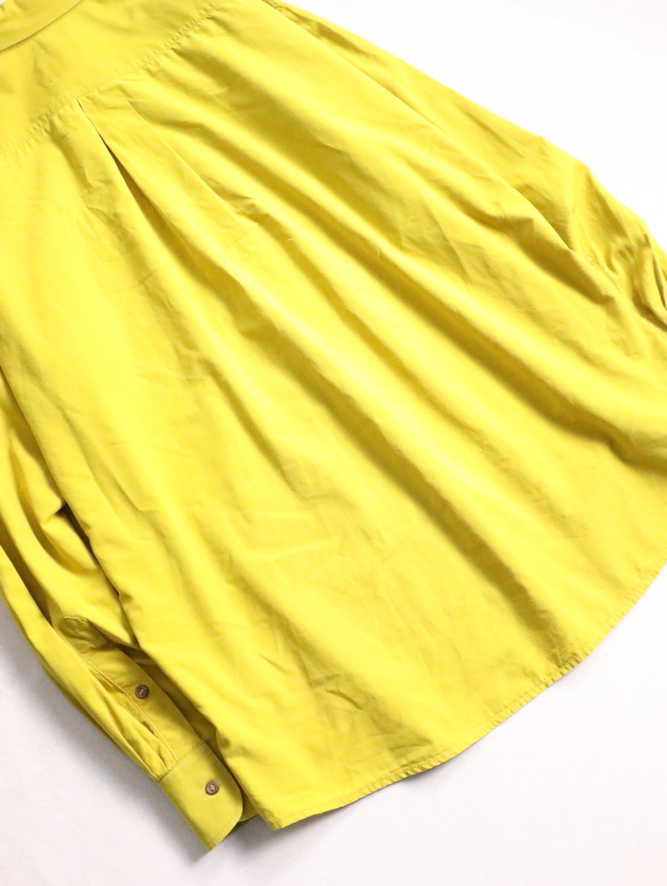 KENZO HOMME nice colored shirt made in france mustard