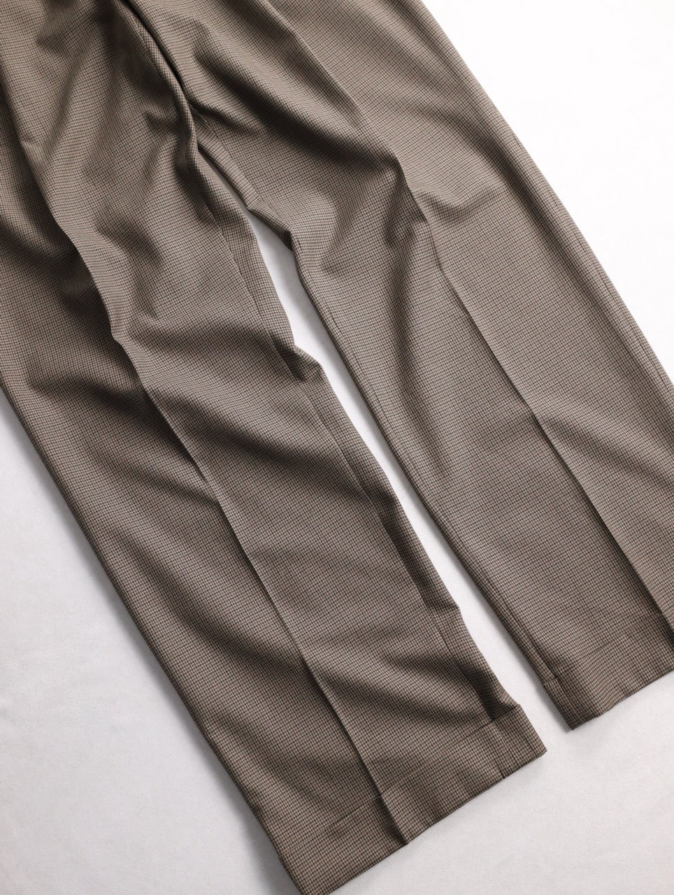 brooks brothers 2tuck stripe slacks black-white