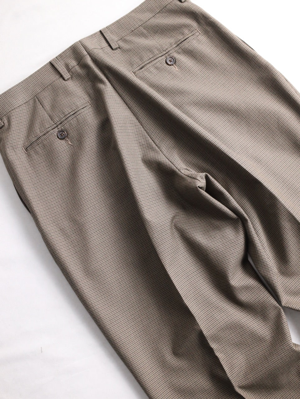 brooks brothers 2tuck stripe slacks black-white