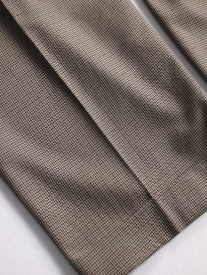 brooks brothers 2tuck stripe slacks black-white