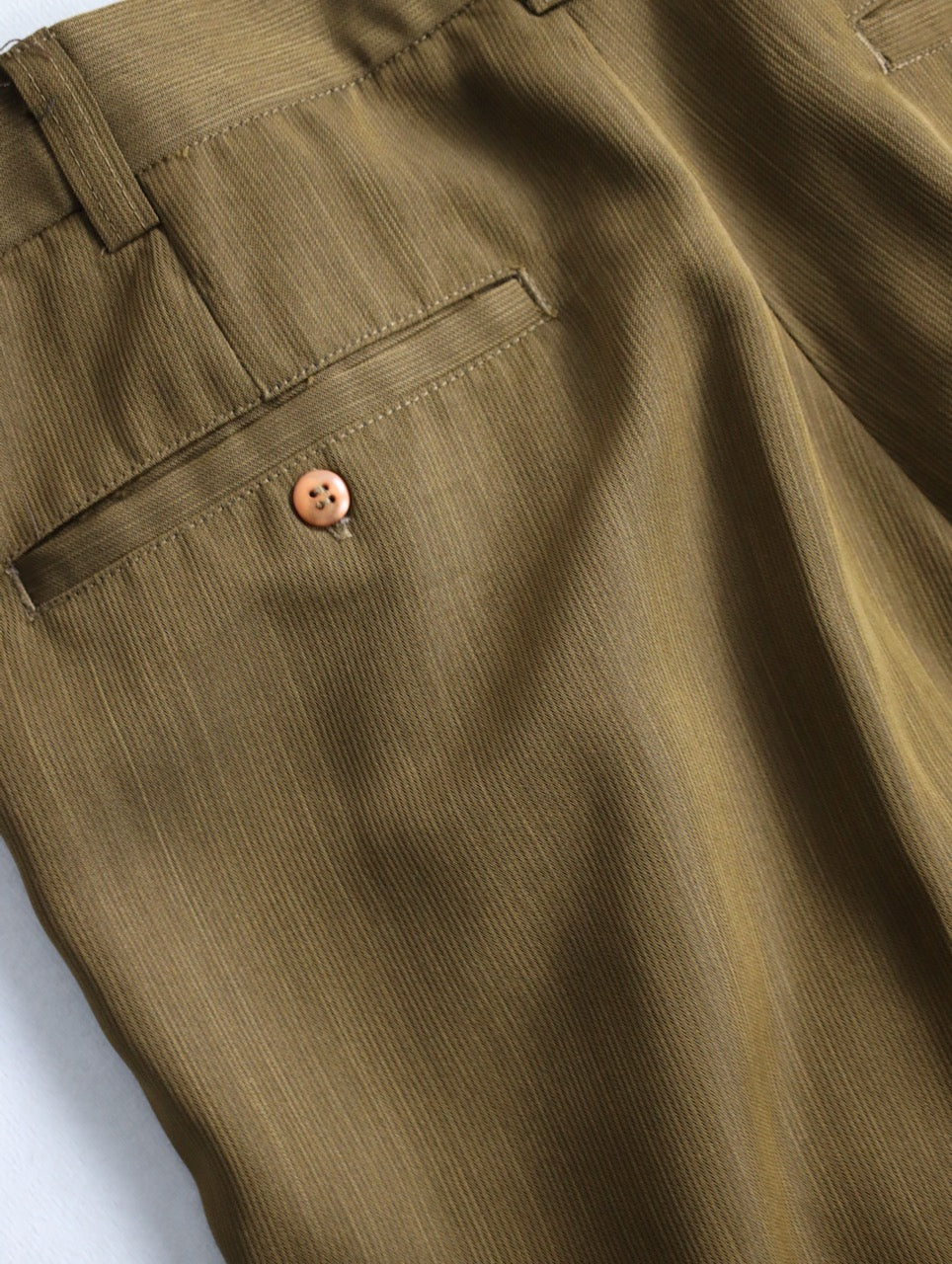 90s 3tuck slacks brown
