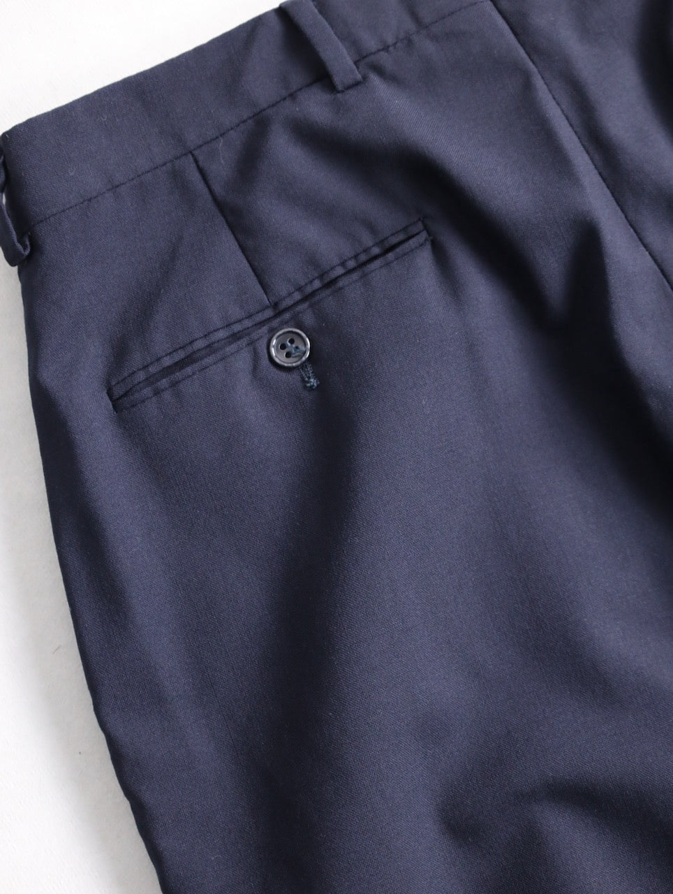 80-90s 2tuck slacks black