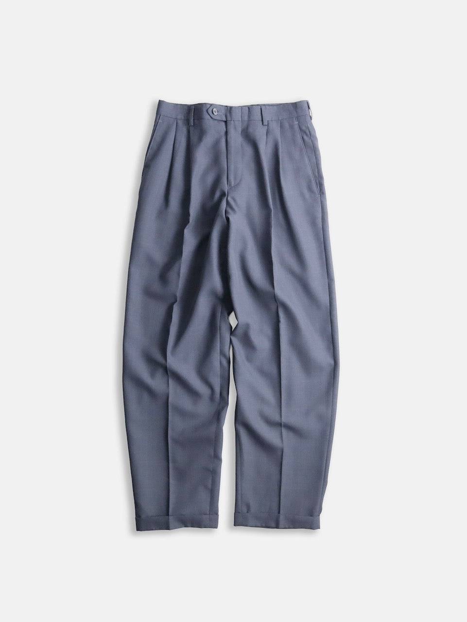claiborne 2tuck check slacks darkgray