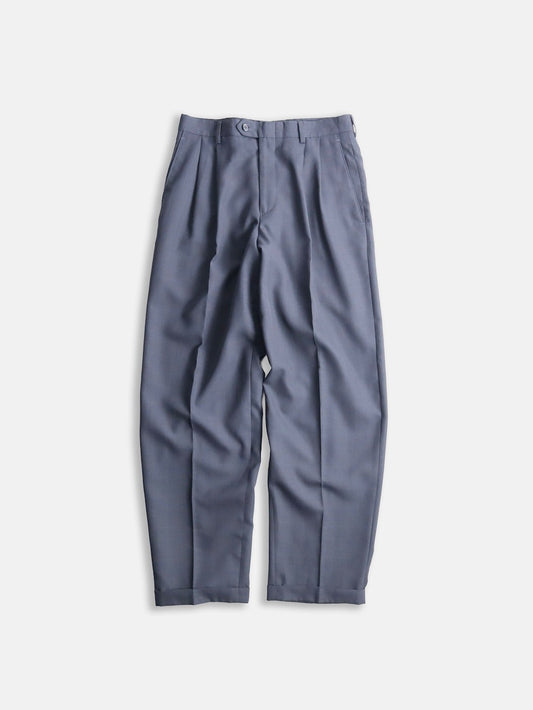 claiborne 2tuck check slacks darkgray