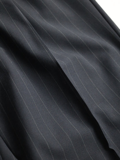 Brooks Brothers 2tuck wool strech slacks black