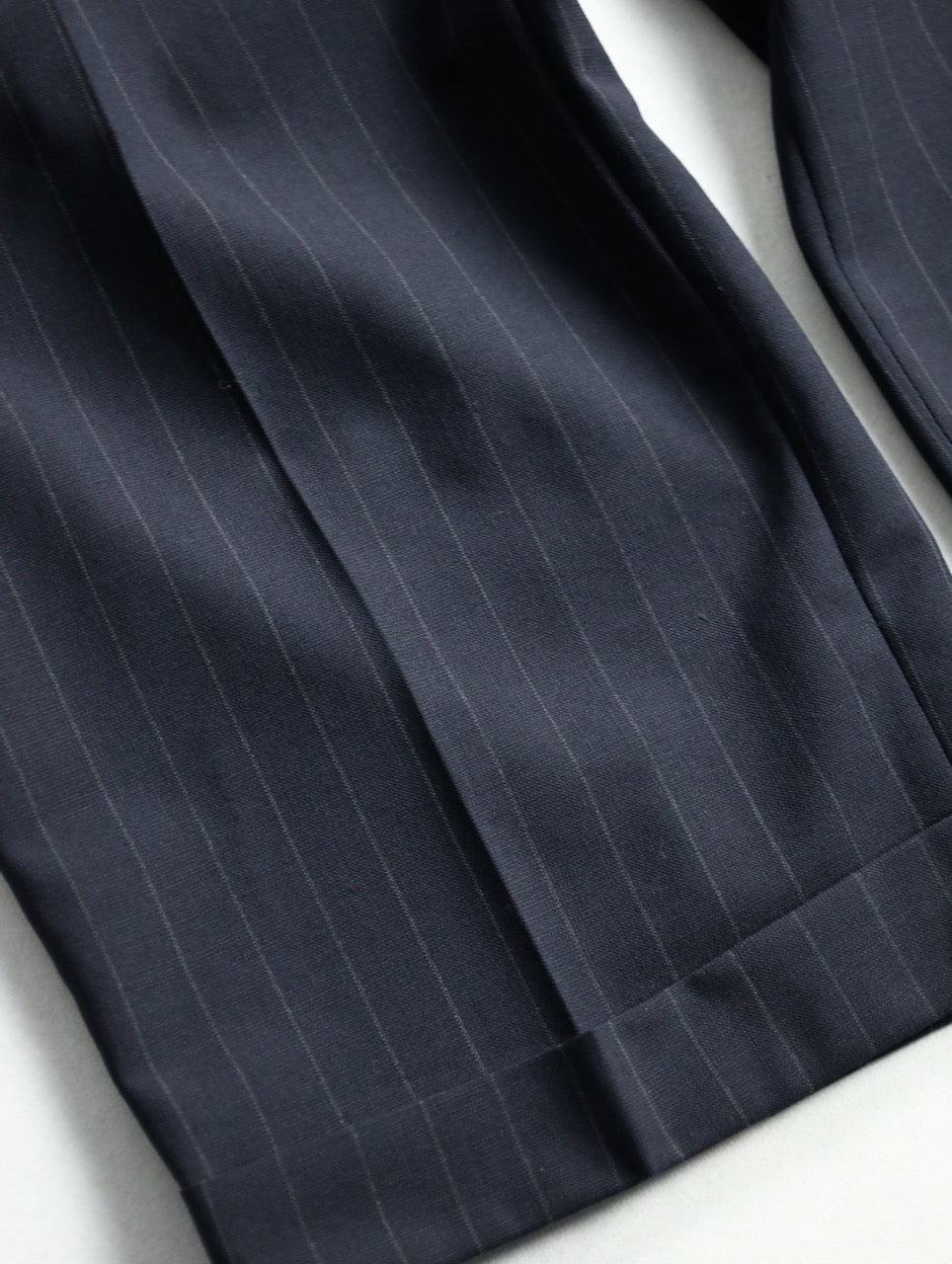 Brooks Brothers 2tuck wool strech slacks black