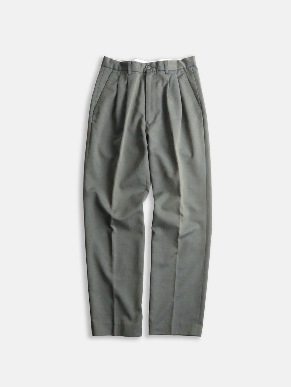 90s metallic 2tuck slacks multi