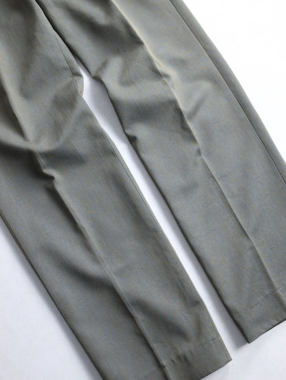 90s metallic 2tuck slacks multi