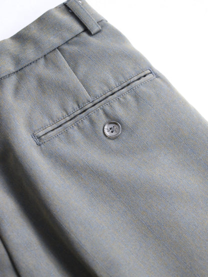90s metallic 2tuck slacks multi