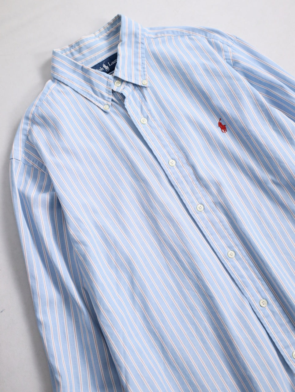 Ralph Lauren stripe shirt blue-white-red