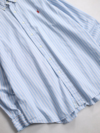 Ralph Lauren stripe shirt blue-white-red