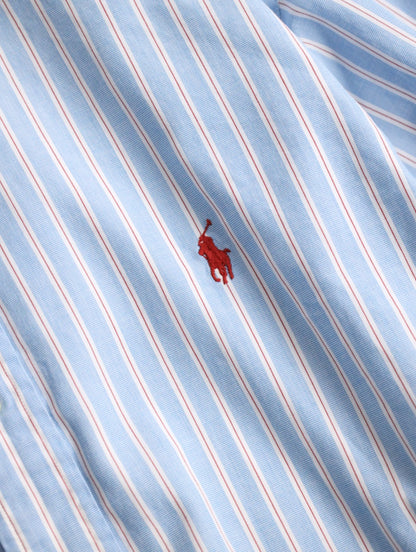 Ralph Lauren stripe shirt blue-white-red