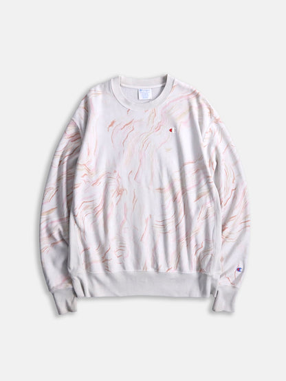 00s Champion design sweatshirt multi